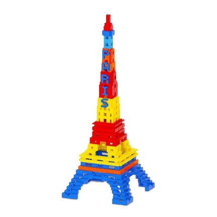 Famous architectural building block set