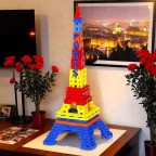 Famous architectural building block set