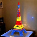 Famous architectural building block set