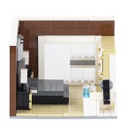 City Bedroom Furnishing Building Blocks