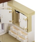 City Bedroom Furnishing Building Blocks