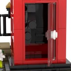 City Exploration London Telephone Booth Mini Building Blocks