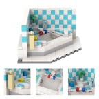 Nutcracker-themed bathroom building blocks