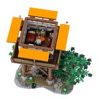 Forest Adventure Observation Tower Building Blocks