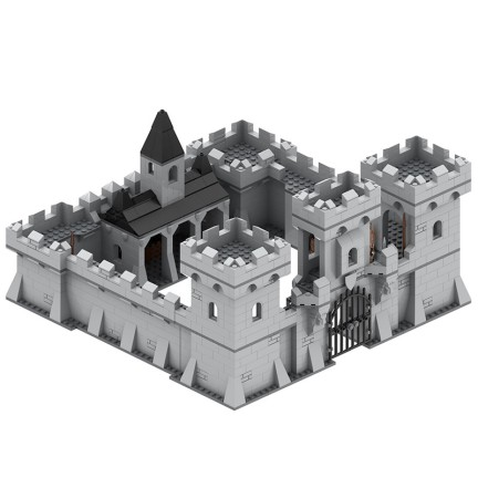 Medieval Castle Building Block Set