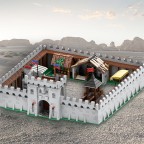 Medieval Ironworks Castle Building Blocks