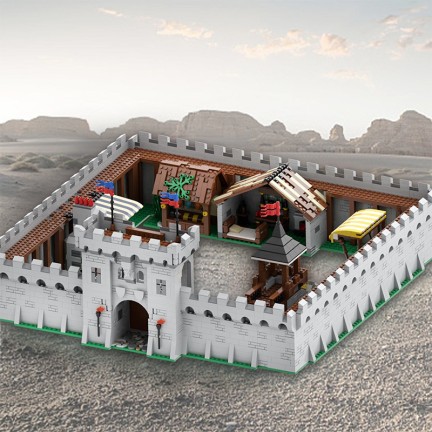 Medieval Ironworks Castle Building Blocks