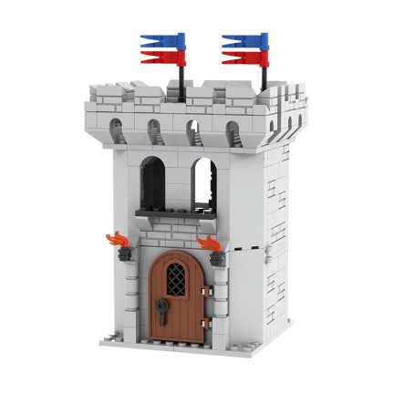 Medieval Watchtower Mini Building Blocks
