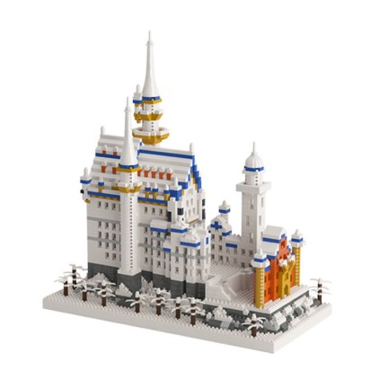 Swan Lake Castle Creative Building Block Set