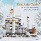 Swan Lake Castle Creative Building Block Set