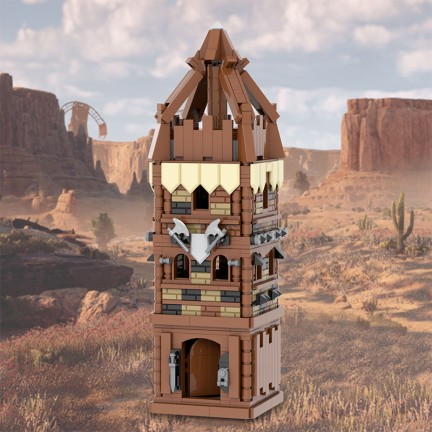 Savage Tribe Guard Tower Building Blocks