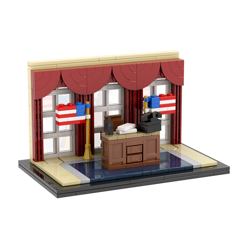 Capitol Building Creative Building Blocks Assembly