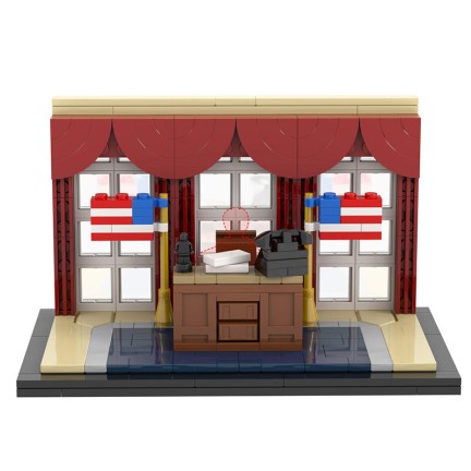 Capitol Building Creative Building Blocks Assembly