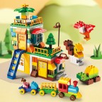 Windmill Landscape Miniature Building Block Assembly Set