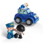 Miniature Train Station Creative Building Block Set