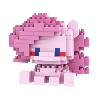 Miniature pony model building block set