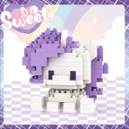 Miniature pony model building block set