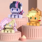 Miniature pony model building block set