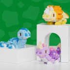 Cute cartoon dinosaur diamond particle building blocks