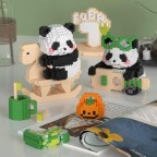 Panda micro-particle building blocks