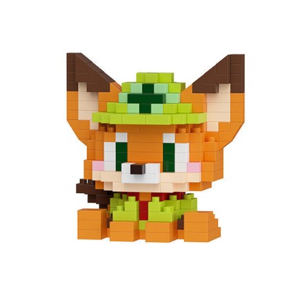 Intelligent and fun miniature cartoon building blocks