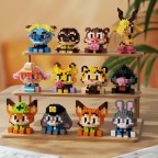Intelligent and fun miniature cartoon building blocks