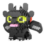 Halloween cartoon dragon miniature building blocks
