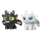 Halloween cartoon dragon miniature building blocks