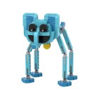 Large plastic reptile building blocks