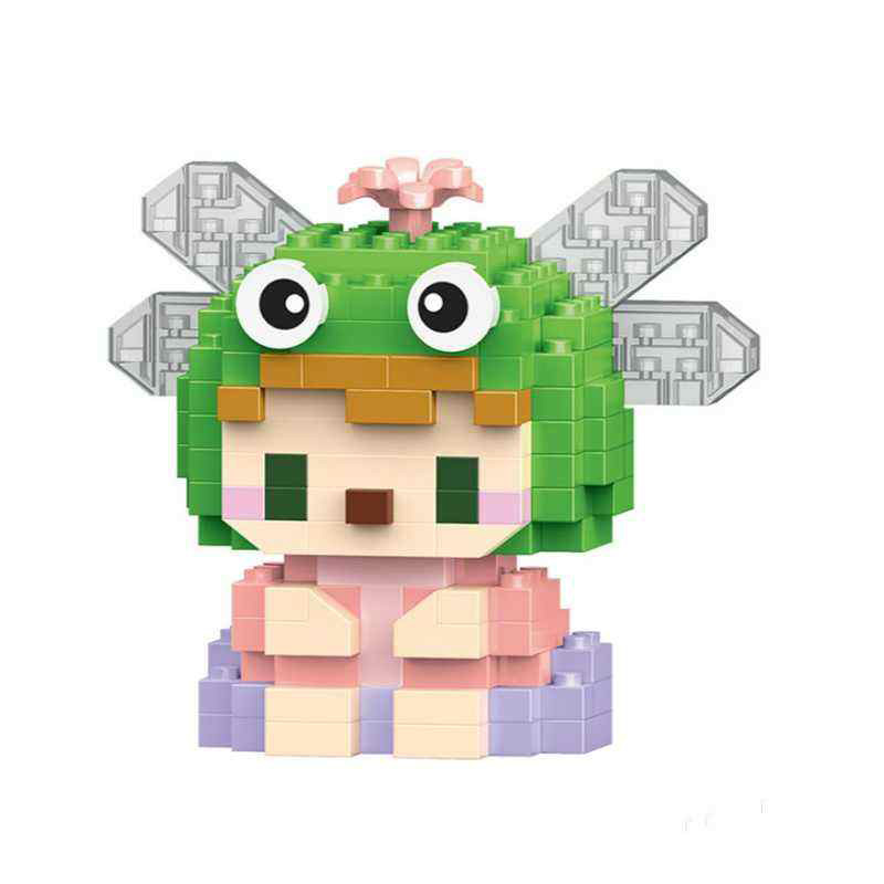 Insect-themed mini building blocks series