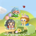 Insect-themed mini building blocks series