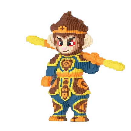 Goku Hero Series Articulated Building Blocks