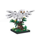 Cute pet bird micro building blocks