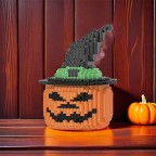 Halloween Pumpkin Lantern DIY Building Blocks