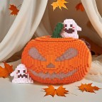 Creative Halloween Pumpkin Lantern Building Blocks