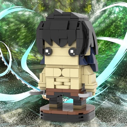 Creative brick-based demon killer building blocks