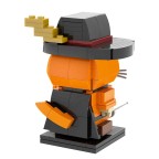 Creative brick cat mini-figure building blocks