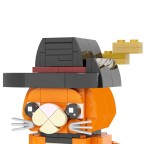 Creative brick cat mini-figure building blocks