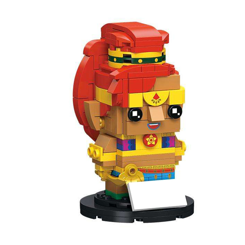 Character figurine building blocks
