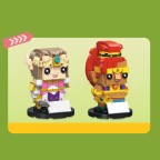 Character figurine building blocks