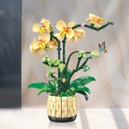 Orchid Artificial Plant Building Block Set