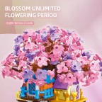 Cherry Blossom Secret Realm Treehouse Building Block Set