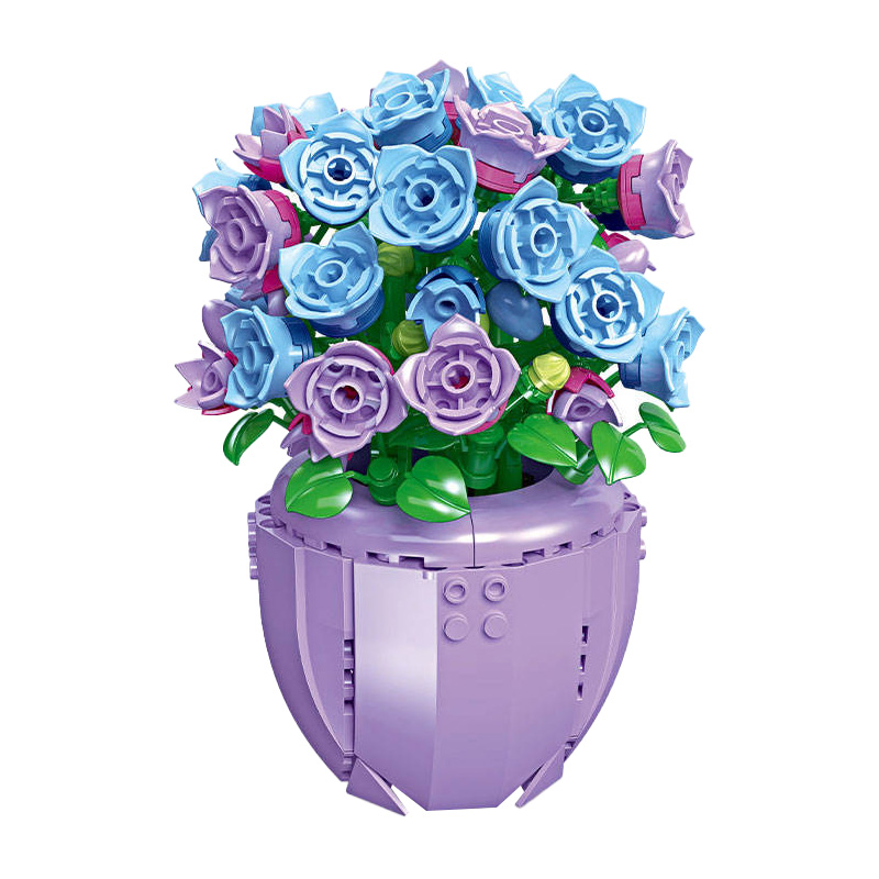 Tumbleweed building block bouquet set