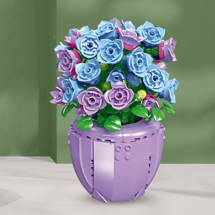 Tumbleweed building block bouquet set