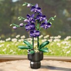 Purple Charming Orchid Ceramic Building Blocks