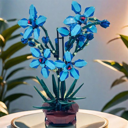 Blue Flower Creative Building Blocks