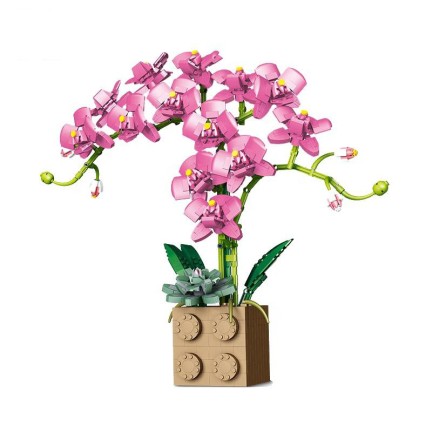 Urban Romantic Home Orchid Building Blocks