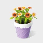 Tulip-shaped creative building blocks