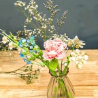 Floral design creative craft building blocks