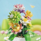 Flower and plant model building blocks